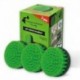 Premium Drill Brush For Professional Cleaning 3pcs.- Medium, Green, 13 cm