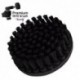 Premium Drill Brush For Professional Cleaning - Ultra Stiff, Black, 13 cm