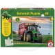 Dėlionė Schmidt John Deere Puzzle with SIKU tractor