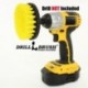 "DRILL BRUSH" Yellow Sinning Detailing Nylon Scrub Brush for screwdrivers, 10 cm