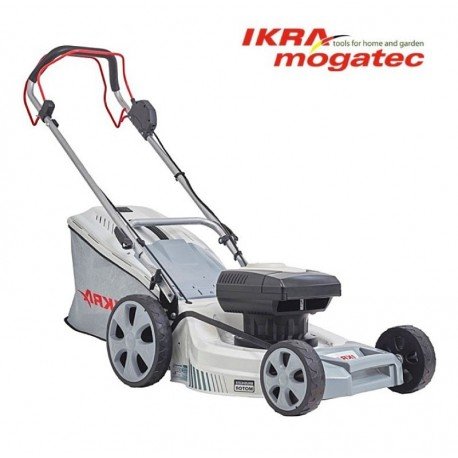 Akumuliatorinė savaeigė vejapjovė 80 V (2 × 40 V) 2 × 2,5 Ah IKRA IAM 40-4625 S