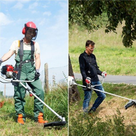 Benzininė žoliapjovė/krūmapjovė 1,1 kW Ikra Mogatec IBF 43 - Image 2