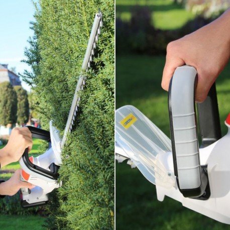 IKRA Mogatec Ikra akumuliatorinės gyvatvorių žirklės 20 V, 2 Ah, 540 mm pjovimo ilgis, IAHS 20-1 – 2 nuotrauka