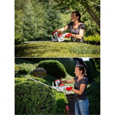 Ikra elektrinės gyvatvorių žirklės 550 W, 456 mm pjovimo ilgis, IHT 550 - Image 3
