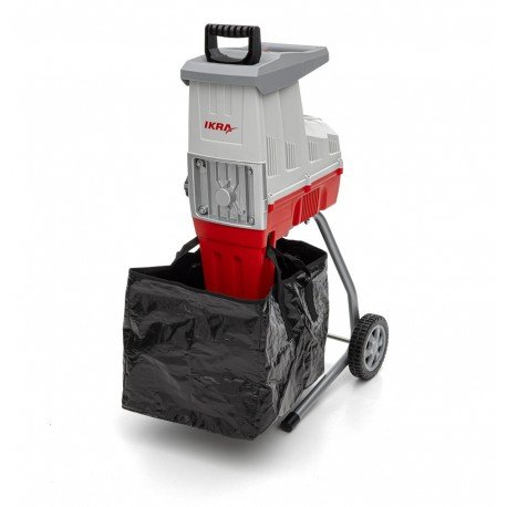 IKRA Mogatec Ikra elektrinis šakų smulkintuvas 3 kW, iki 44 mm šakoms, 50 l krepšys, ILH 3000 S