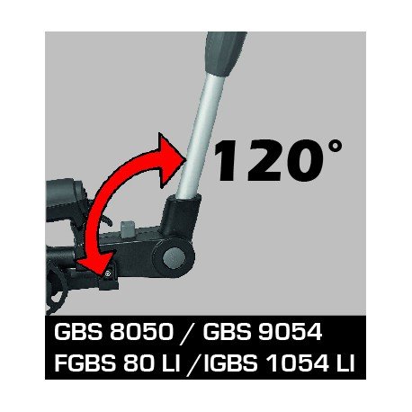 Laikiklis akumuliatorinėms gyvatvorių ir žolės žirklėms Ikra Mogatec GBS/IGBS/FGBS – 3 nuotrauka