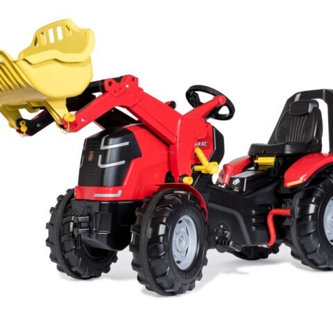 Rolly Toys X-Trac Premium su krautuvu, dviem pavarom ir stabdžiais – minamas traktorius