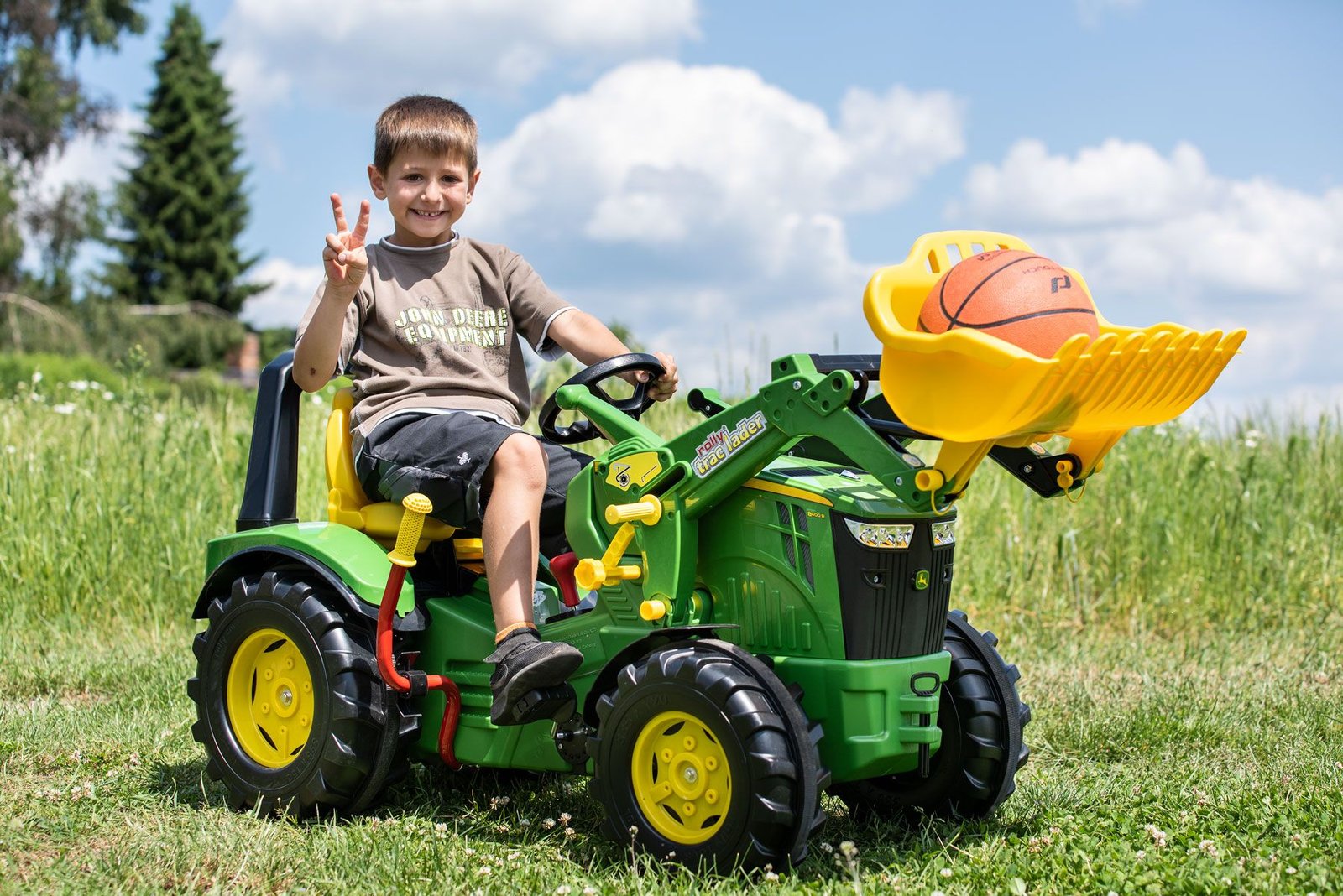 Rolly Toys X-Trac Premium John Deere 8400R – minamas traktorius