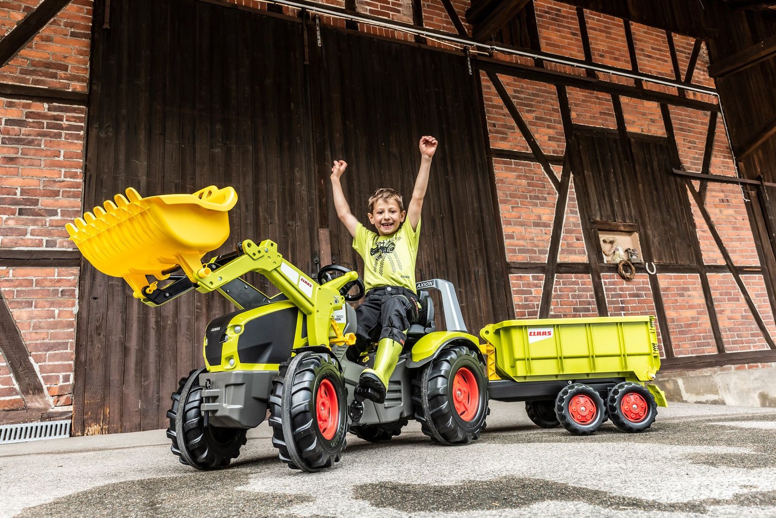 Rolly Toys X-Trac Premium CLAAS Axion 950 – minamas traktorius